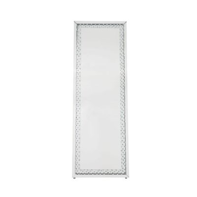 Nysa Floor Mirror 97025 Mirrored By Acme Furniture