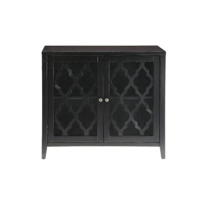 Ceara Console Cabinet 97382 Black By Acme Furniture