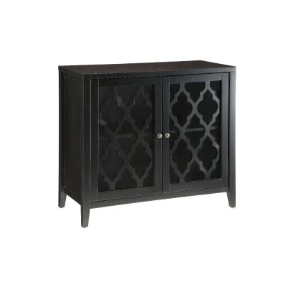 Ceara Console Cabinet 97382 Black By Acme Furniture