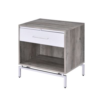 Cistus Accent Table 97555 Gray By Acme Furniture