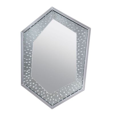 Nysa Accent Mirror 97570 Mirrored By Acme Furniture