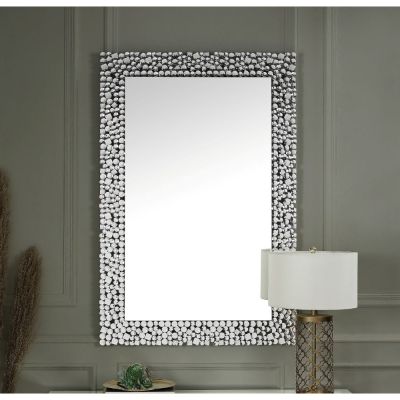 Kachina Accent Mirror 97586 Mirrored By Acme Furniture