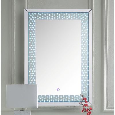 Nysa Accent Mirror 97591 Mirrored By Acme Furniture