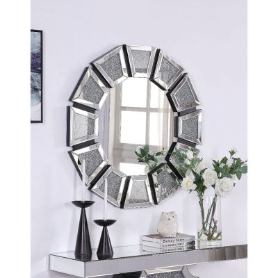 Noralie Accent Mirror 97610 Mirrored By Acme Furniture