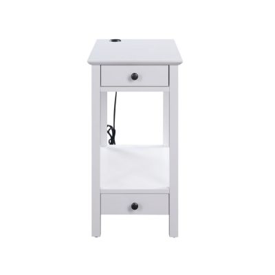 Byzad Accent Table 97741 White By Acme Furniture