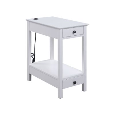 Byzad Accent Table 97741 White By Acme Furniture