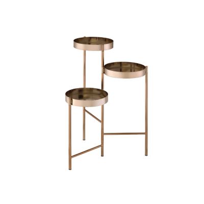 Namid Accent Table 97795 Gold By Acme Furniture