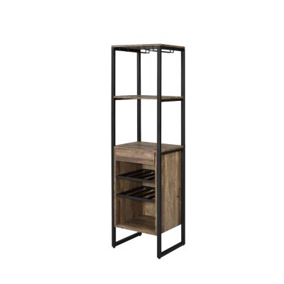 Narik Wine Cabinet 97800 Oak By Acme Furniture