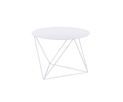 Epidia Accent Table 97842 White By Acme Furniture