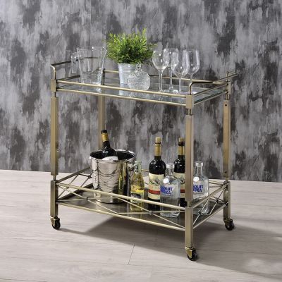 Matiesen Server 98350 Gold By Acme Furniture