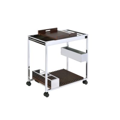 Lisses Server 98420 Chrome By Acme Furniture