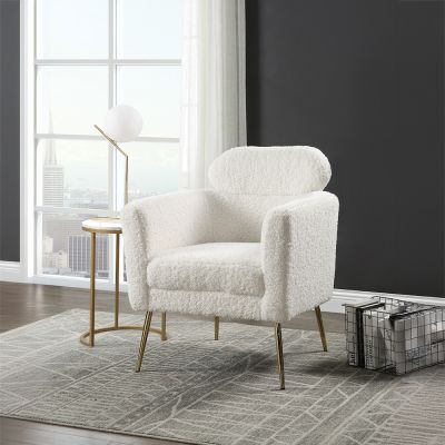 Connock Accent Chair AC00124 White By Acme Furniture