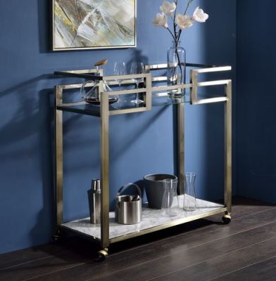 Neilo Server AC00159 Brass By Acme Furniture