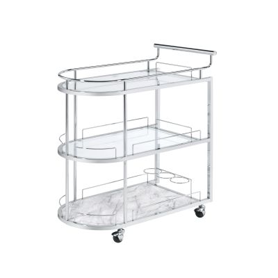 Inyo Server AC00161 Chrome By Acme Furniture