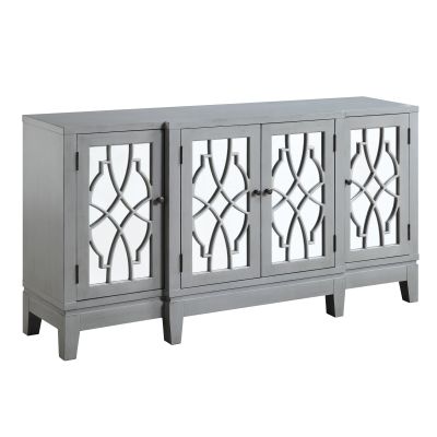 Magdi Console Cabinet AC00196 Gray By Acme Furniture