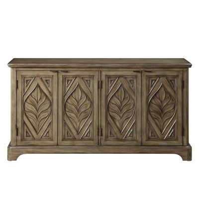 Orana Console Cabinet AC00198 Oak By Acme Furniture