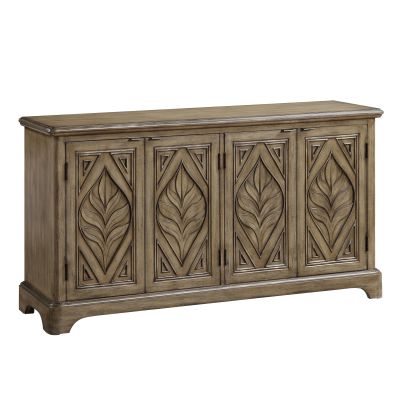 Orana Console Cabinet AC00198 Oak By Acme Furniture