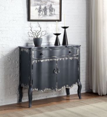 Deianira Console Cabinet AC00287 Gray By Acme Furniture