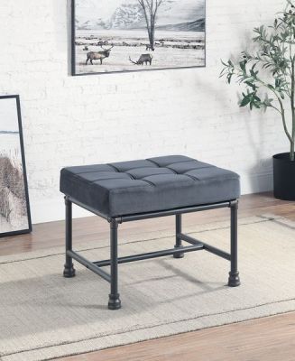 Brantley Ottoman AC00427 Gray By Acme Furniture