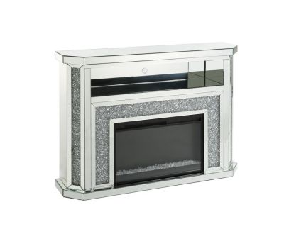 Noralie Fireplace AC00508 Mirrored By Acme Furniture