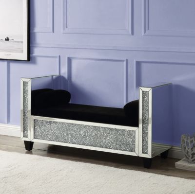 Noralie Accent Bench AC00528 Mirrored By Acme Furniture