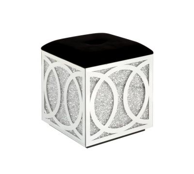 Noralie Ottoman AC00529 Mirrored By Acme Furniture