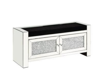 Noralie Accent Bench AC00540 Mirrored By Acme Furniture