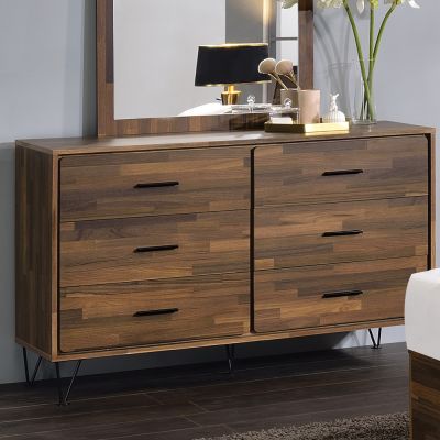 Hestia Dresser AC00543 Walnut By Acme Furniture