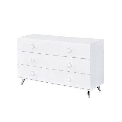 Perse Dresser AC00549 White By Acme Furniture