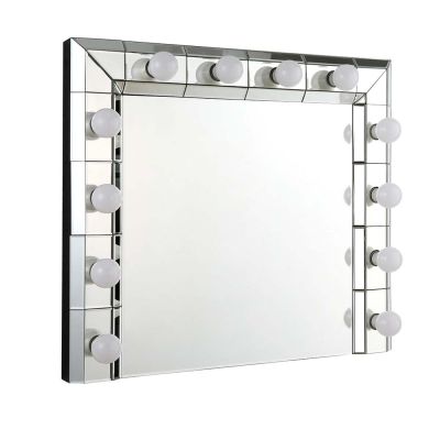 Dominic Accent Mirror AC00765 Mirrored By Acme Furniture