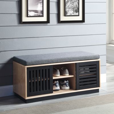 Gamaliel Accent Bench AC00857 Oak By Acme Furniture