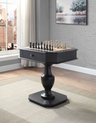 Galini Game Table AC00861 Black By Acme Furniture