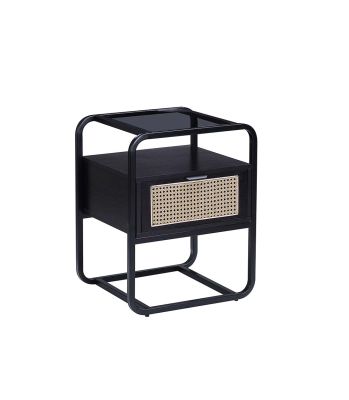 Colson Accent Table AC01079 Black By Acme Furniture