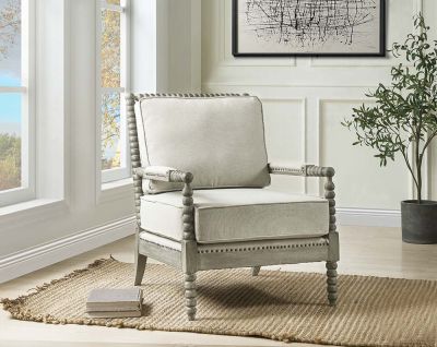 Saraid Accent Chair AC01165 Beige By Acme Furniture