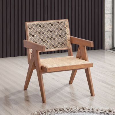 Velentina Accent Chair AC02375 Natural By Acme Furniture