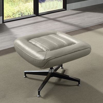 Piran Ottoman AC02585 Leather By Acme Furniture