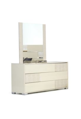 Modrest Monza Italian Modern Beige Mirror