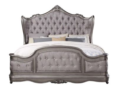 Ariadne Bed Frames BD00601CK Velvet By Acme Furniture