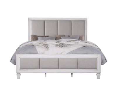 Katia Bed Frames BD00659EK Gray By Acme Furniture