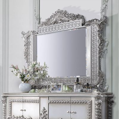 Valkyrie Mirror BD00685 Platinum By Acme Furniture