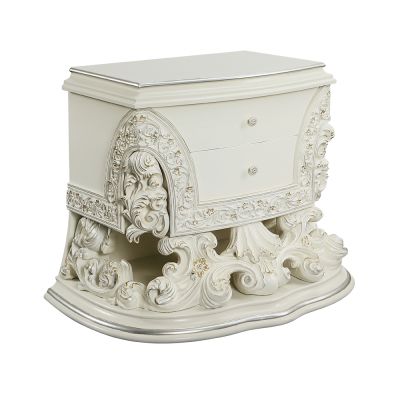 Adara Nightstand BD01249 White By Acme Furniture