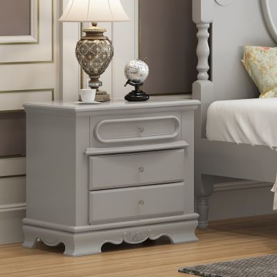 Flora Youth Nightstand BD02205 Gray By Acme Furniture