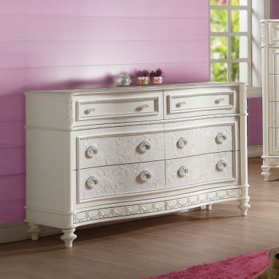 Dorothy Youth Dresser BD02269 Ivory By Acme Furniture