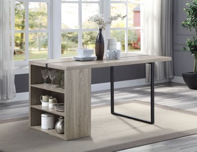 Patwin Dining Table DN00401 Gray By Acme Furniture