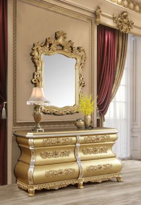 Seville Server DN00454 Gold By Acme Furniture