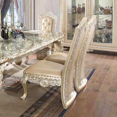 Vatican Side Chair DN00468 Champagne By Acme Furniture