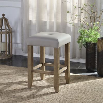 Charnell Counter Height Stool DN00552 Gray By Acme Furniture