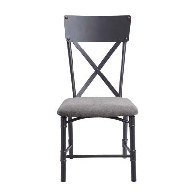 Edina Side Chair DN01058 Gray By Acme Furniture