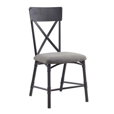 Edina Side Chair DN01058 Gray By Acme Furniture