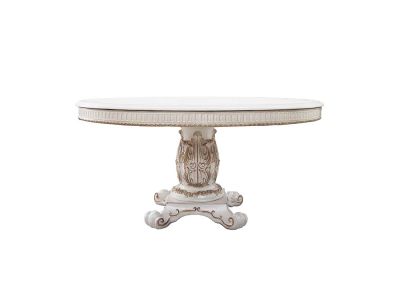 Vendome Dining Table DN01222 Pearl By Acme Furniture